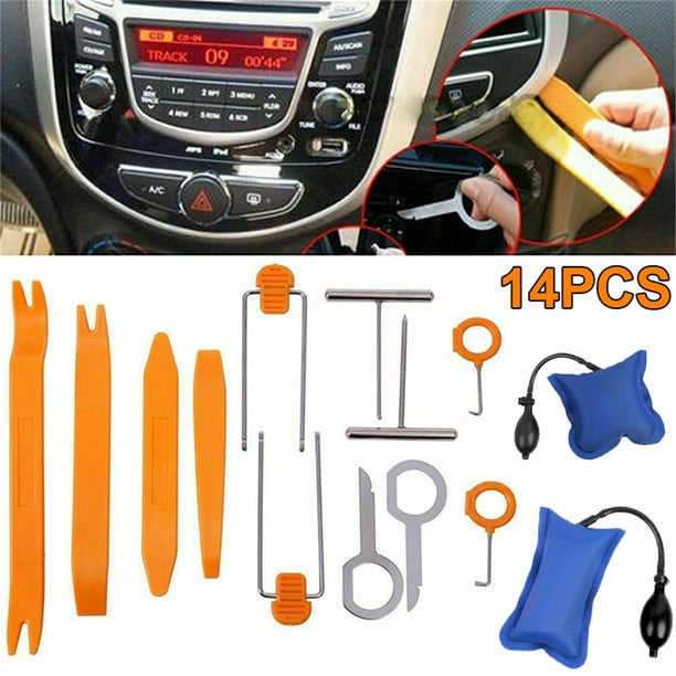 Car Interior Radio Audio Door Panel Clip Trim Dashboard Removal Opening Tool Kit